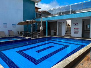 700m da PRAIA, 2 quartos, Piscina, WiFi, Churrasqueira privativa, até 6 pessoas, Estacionamento Gratuito para 1 carro - Porto Seguro - 3