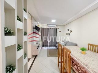 Lindo apartamento de 02 quartos LA017E - Bombinhas - 0