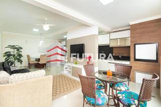 Apartamento de 02 quartos a 250 metros da praia LA018E - Bombas - 0
