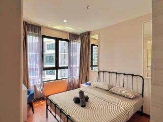 6PX 2BR2BTH, FreeParking Near Central Mall, SOGO & ThemePark - Shah Alam - 0