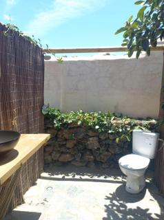 Studio with pool garden and open roof bathroom - Lajares - 2