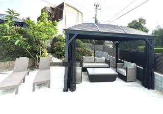 天然露天温泉付き!雨でも炭火BBQ可!プール付き!Max12名!駐車場2台!千畳敷三段壁近く - 8