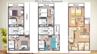 FIKA Shibuya Honmachi 301 - Tokyo - 9
