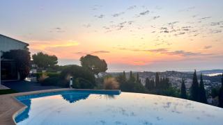 Villa Les Pariades : 8 Prs, 4 ch, Piscine, Vue mer - Vallauris - 9
