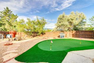 Deck, Putting Green and Views Albuquerque Oasis - 9