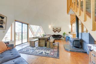Off-Grid Geodesic Dome Nevada City House with Views - Nevada City - 7