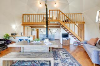 Off-Grid Geodesic Dome Nevada City House with Views - Nevada City - 3