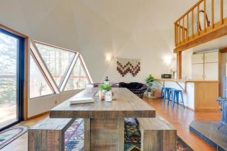 Off-Grid Geodesic Dome Nevada City House with Views - Nevada City - 2