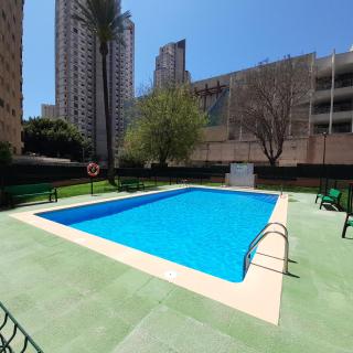 Apartment Alhambra Rincon de Loix Benidorm-sea view-free parking, Wi-Fi, pool, new air conditioning - Benidorm - 3