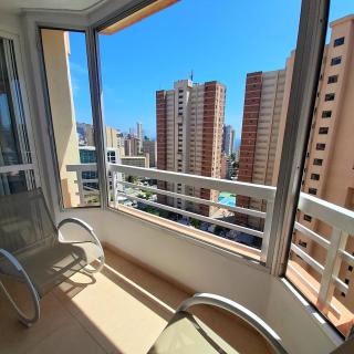 Apartment Alhambra Rincon de Loix Benidorm-sea view-free parking, Wi-Fi, pool, new air conditioning - Benidorm - 4