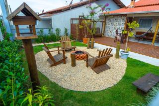 Casa com Varanda Incrível - Sinuca, Pepolim, Piscina, Praça de Fogo - Próximo ao Parque Beto Carrero World - Barra Velha - 1