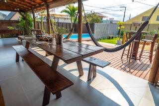 Casa com Varanda Incrível - Sinuca, Pepolim, Piscina, Praça de Fogo - Próximo ao Parque Beto Carrero World - Barra Velha - 7