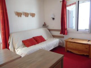 Studio cabine supérieur proche pistes, 4 pers, balcon sud, casier à ski - FR-1-771-76 - Les Adrets - 0