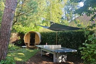 Wellnesshuis met jacuzzi en sauna in het bos - 5