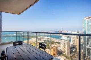 Blueground Marina Sea View pool gym DXB-608 - Dubai - 8
