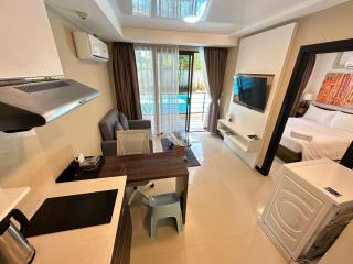 1 - Bedroom Apartment Pool Access, 750m to the Beach - Ban Bo Sai Klang - 6