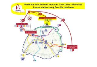 Cosy House with Paris Metro Direct Champs Elysées Eiffel Montmartre - 8