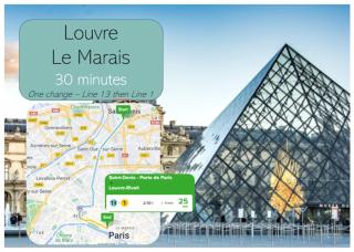 Cosy House with Paris Metro Direct Champs Elysées Eiffel Montmartre - 4