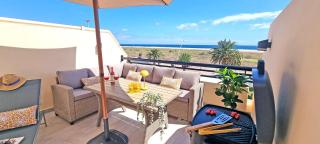 Ferienwohnung Sol, Morro Jable, Meerblick, Klimaanlage, Pool - Morro del Jable - 4