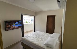 Belo Apto - Praia Asturias - AC e Garagem - Guarujá - 8