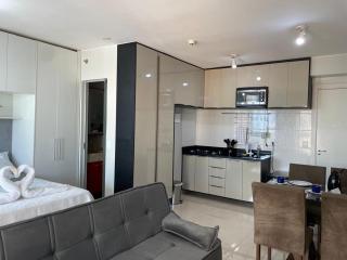 Apartamento Águas Claras, 13⁰ andar, nascente. Vista livre. Wi-Fi veloz. Academia e piscina. - Brasilia - 3