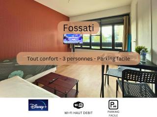 Fossati - Tout confort - 5mn à pied du centre ville #SirDest - Franconville - 0