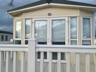 Static Caravan Saltcoats Ayrshire Scotland 3 bedroom balcony - Stevenston - 1