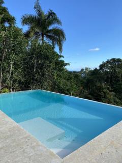 Propiedad de alto standing con vista al mar, piscina, tenis, hasta 12 personas - Las Terrenas - 0