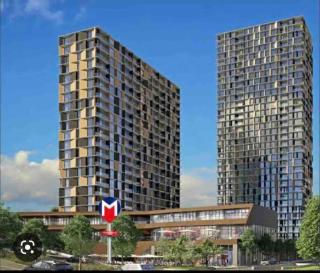 Cozy central 2 bedroom with balcony gym pool - Istanbul - 9