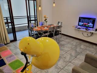 UMA QUADRA E MEIA DO MAR Ar Wifi Smart TV - Itapema - 0
