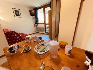 Studio pour 4 avec balcon, proche pistes, animaux admis à Vallandry - FR-1-757-119 - 2