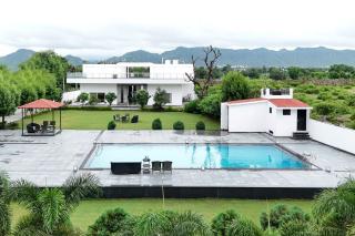 2 BHK Elegant Villa with Scenic View, Pool & BBQ at Udaipur - Bedla - 0
