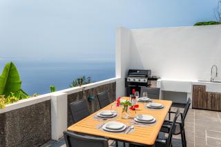Meerblick - 3-Bett Villa mit Terrassen & Hot-Tub - Fajã da Ovelha - 6