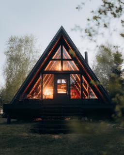 Two Black Cabins - 0