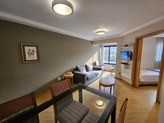 Flat Apart-Hotel com dois quartos e dois banheiros - 1