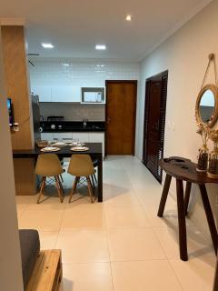 Studio pé na areia com 2 quartos, sala e cozinha - 1