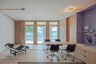 Green studio inside Europes largest hemp building, made by openly - Widnau - 6