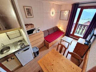 Studio 17m² 3 pers avec balcon - Valfréjus - FR-1-265-261 - 0