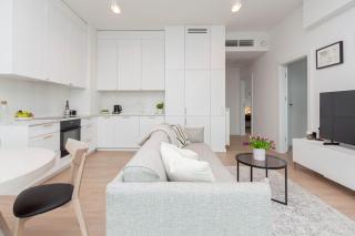 Apartly - Hanza Tower apartament City View, parking, pool, sauna - Stettin - 7