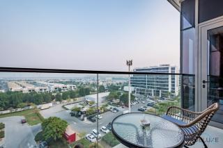 Premium 1BR at DAMAC Hills Loreto 1B in Dubailand by Deluxe Holiday Homes - Dubai - 9