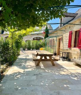 Maison d'Antan - PiscineJardinClim - Bourg de Cuzance - 9