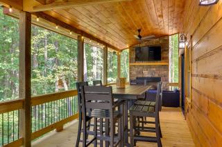 Cabin with Hot Tub and Sauna 5 Mi to Dtwn Blue Ridge! - Blue Ridge - 8