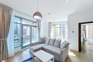 Sanibel Tower - One Bedroom with Marina View - Dubai - 2