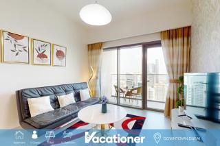Burj Royale - Classic One Bedroom in Downtown - Dubai - 2