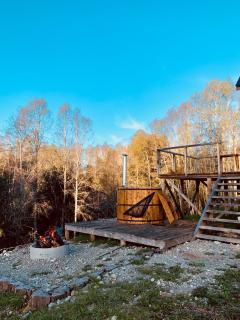 Colico Tiny Lodge - jacuzzi-Terraza - Catrico - 3