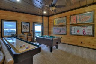 Skyfall Sweeping mountain views gas fireplace hot tub - Mineral Bluff - 9