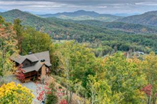 Skyfall Sweeping mountain views gas fireplace hot tub - Mineral Bluff - 4