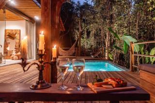 Casa Caqui Trancoso - Cravejada em reserva natural - Trancoso - 9