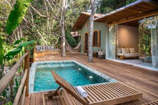Casa Caqui Trancoso - Cravejada em reserva natural - Trancoso - 6