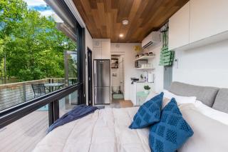 Modern Riverside Cabin w Hot Tub Fire Pit Kayaks - Rileyville - 9